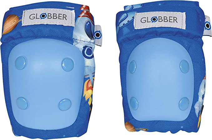 Shop Singapore Pumpanickel Sports Shop Buy Globber Junior 2-in-1 Protective Gear - pair of elbow pads & knee pads in one pack. Blue Rocket