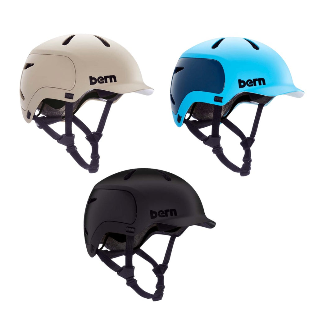 Pumpanickel Sports Shop. Buy Bern Helmet Singapore. Bern Watts 2.0 Multisport Helmet | Choose from 3 colours - Matte Black, Matte Ocean Blue & Matte Sand