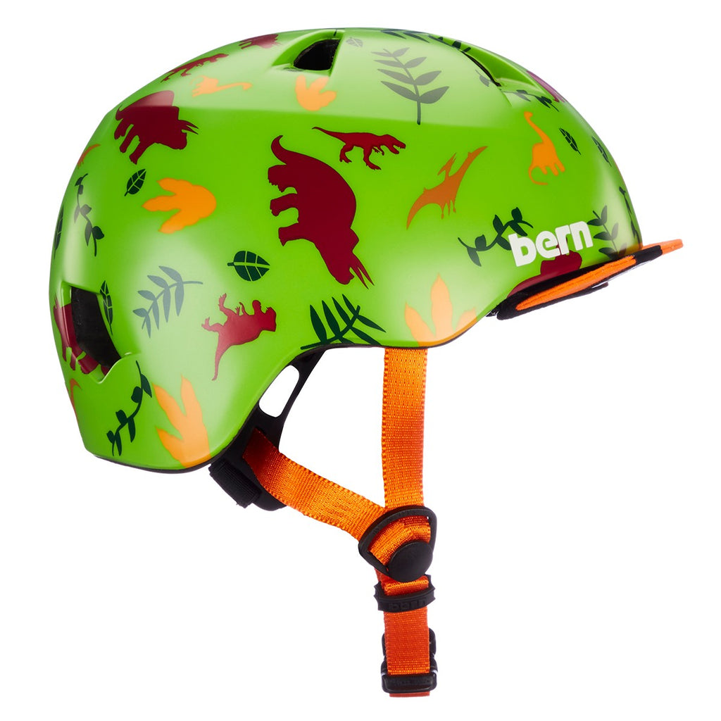 Pumpanickel Sports Shop. Buy Bern Helmet Singapore. Bern Tigre Toddler Bike Helmet - Satin Green Dino