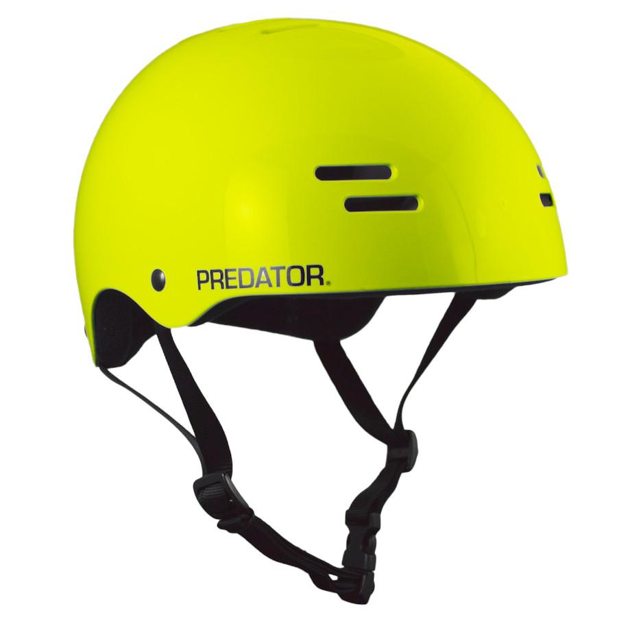 Pumpanickel Sports Shop Predator SK8 Soft Foam Skate Helmet Gloss Yellow