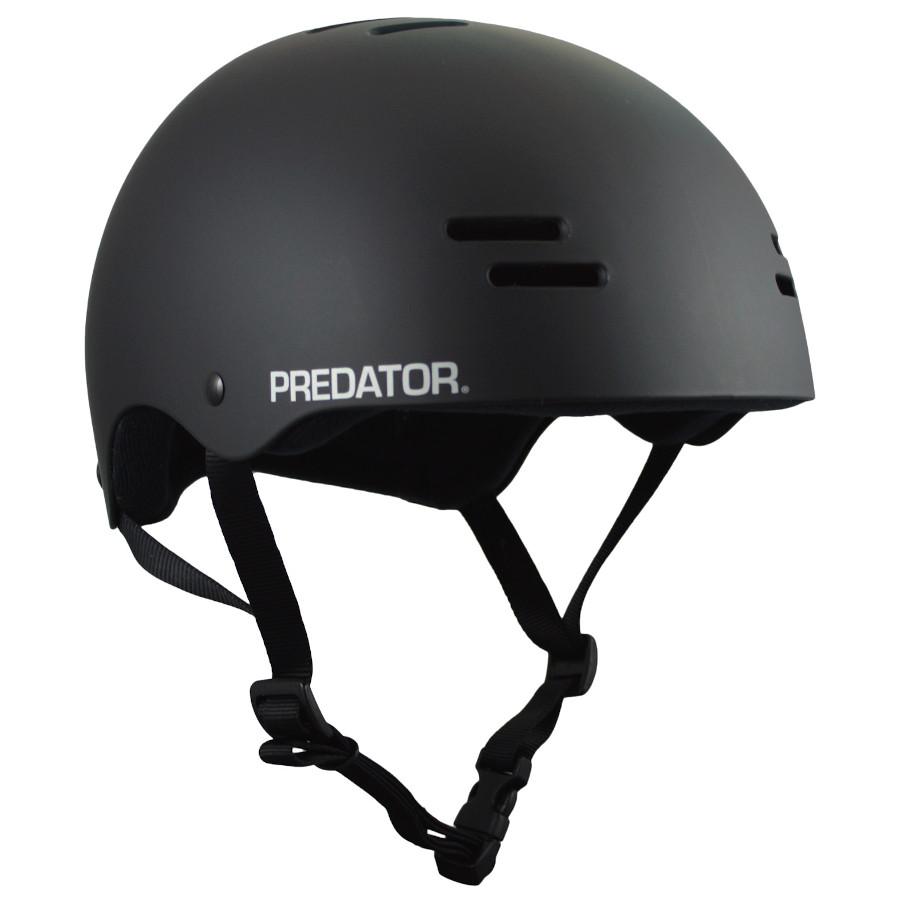 Pumpanickel Sports Shop Predator SK8 Soft Foam Skate Helmet Matt Black
