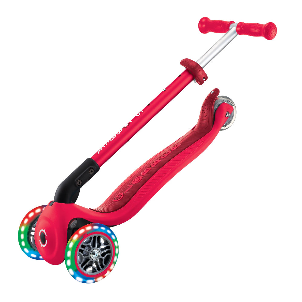 Shop Singapore Pumpanickel Sports Shop Buy Globber Primo Foldable Lights 3-Wheels Kids Scooter - Red