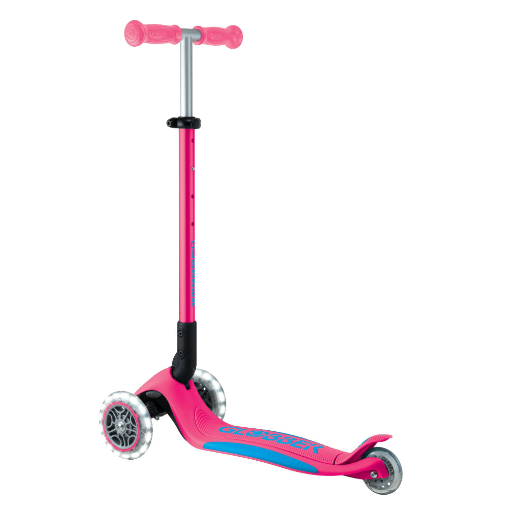 Shop Singapore Pumpanickel Sports Shop. Buy Globber Elite Foldable Lights 3-Wheels Kids Scooter - Fuchsia
