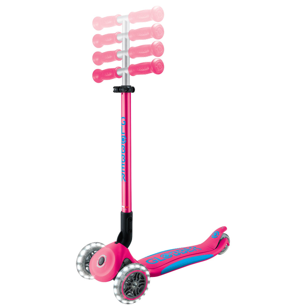 Shop Singapore Pumpanickel Sports Shop. Buy Globber Elite Foldable Lights 3-Wheels Kids Scooter - Fuchsia