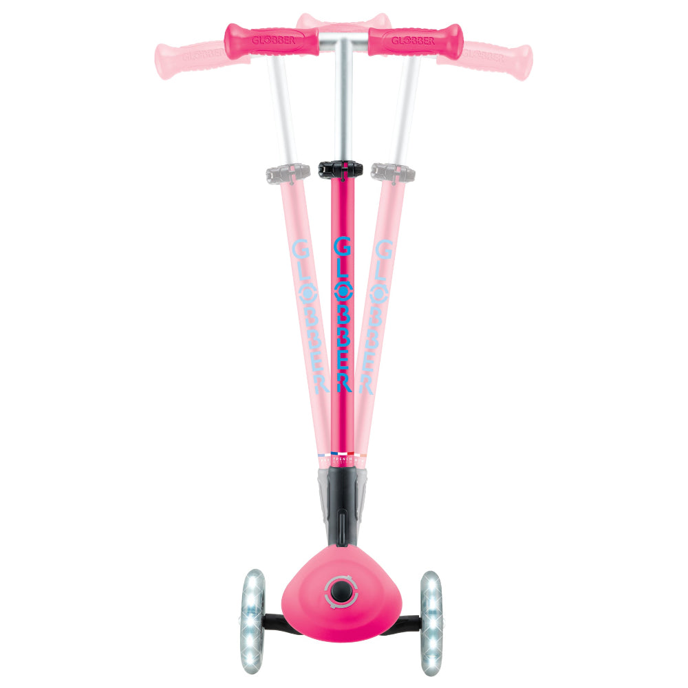 Shop Singapore Pumpanickel Sports Shop. Buy Globber Elite Foldable Lights 3-Wheels Kids Scooter - Fuchsia