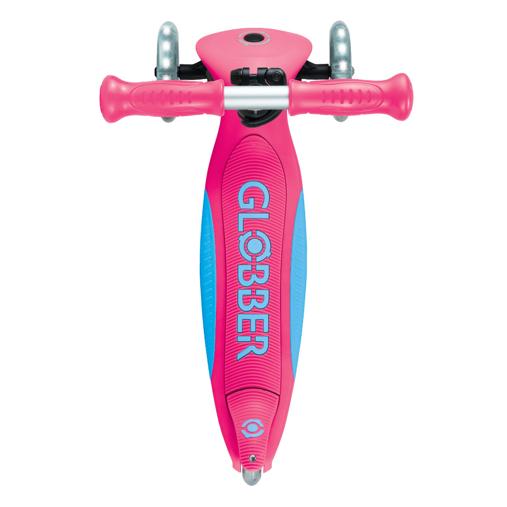 Shop Singapore Pumpanickel Sports Shop. Buy Globber Elite Foldable Lights 3-Wheels Kids Scooter - Fuchsia