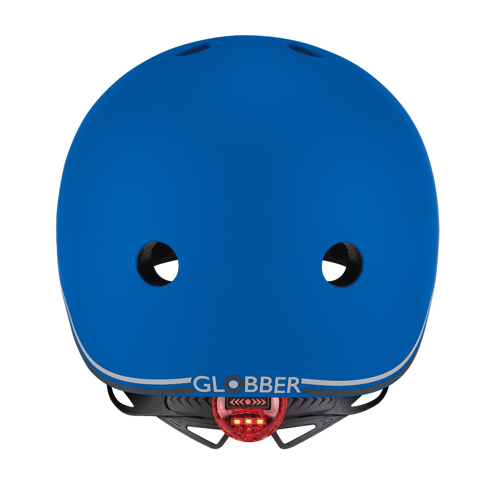 Shop Singapore Pumpanickel Sports Shop Buy Globber Scooter Helmet for Toddler with LED Lights - Navy Blue
