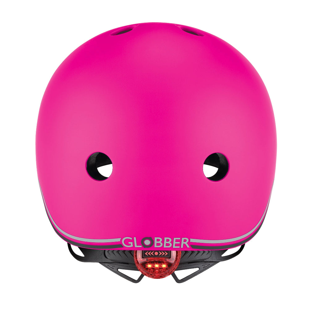 Shop Singapore Pumpanickel Sports Shop Buy Globber Scooter Helmet for Toddler with LED Lights - Pink