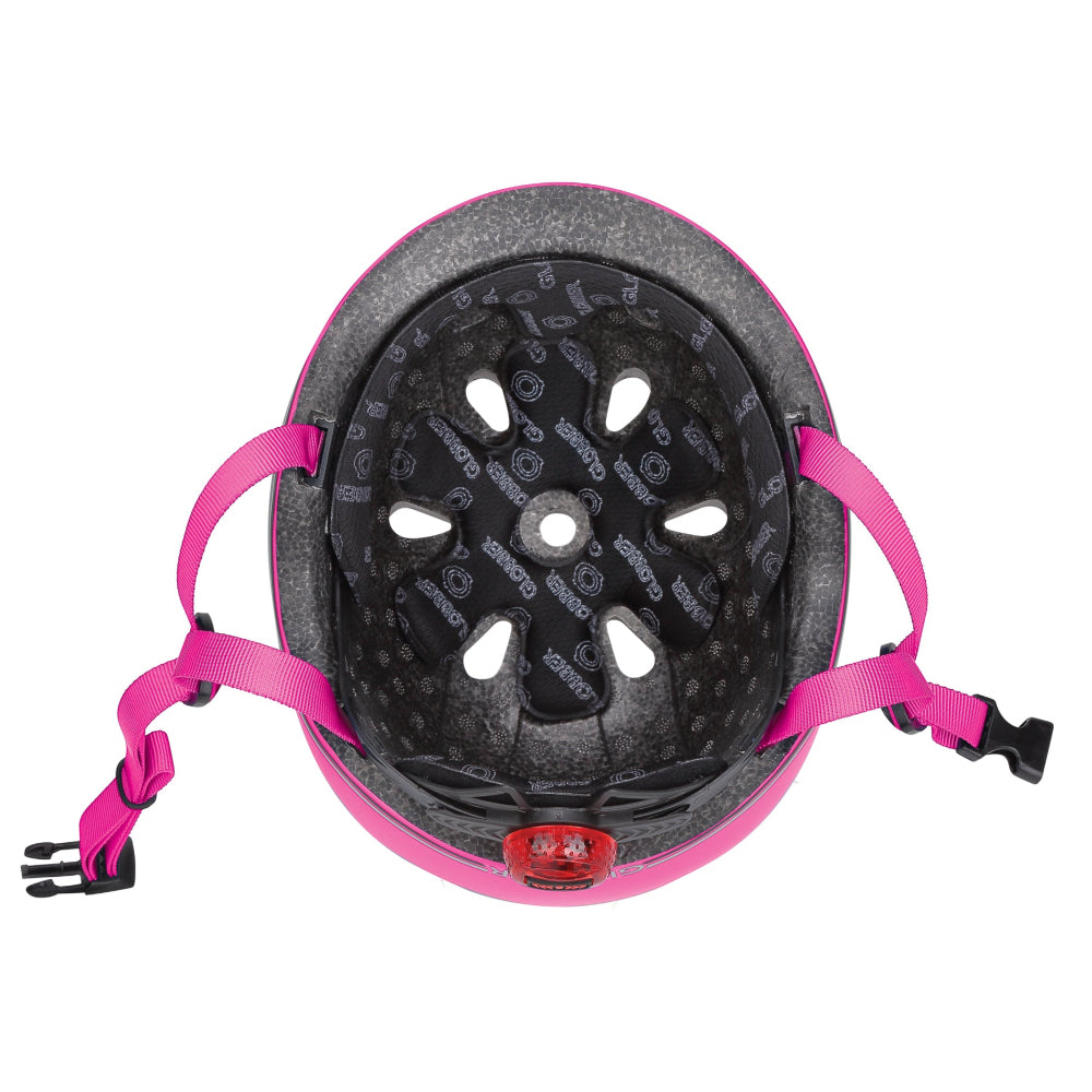 Shop Singapore Pumpanickel Sports Shop Buy Globber Scooter Helmet for Toddler with LED Lights - Pink