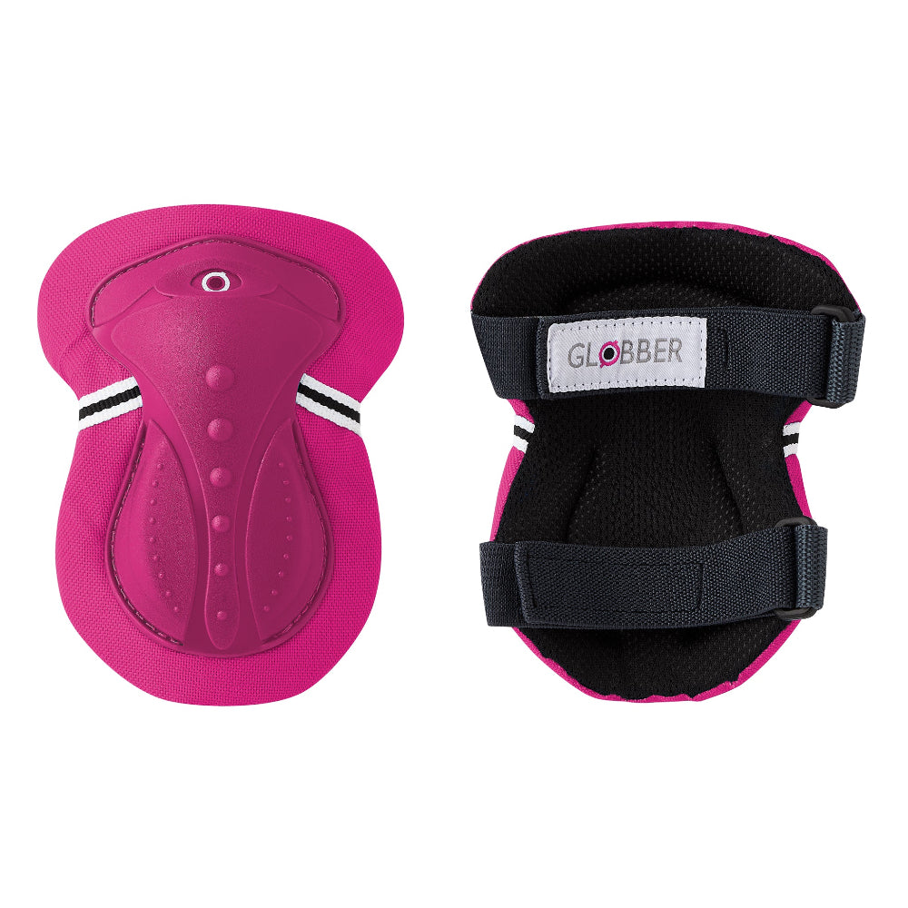 Shop Singapore Pumpanickel Sports Shop Buy Globber Junior 3-in-1 Protective Gear - pair of wrist guards, elbow pads & knee pads in one pack. Fuchsia