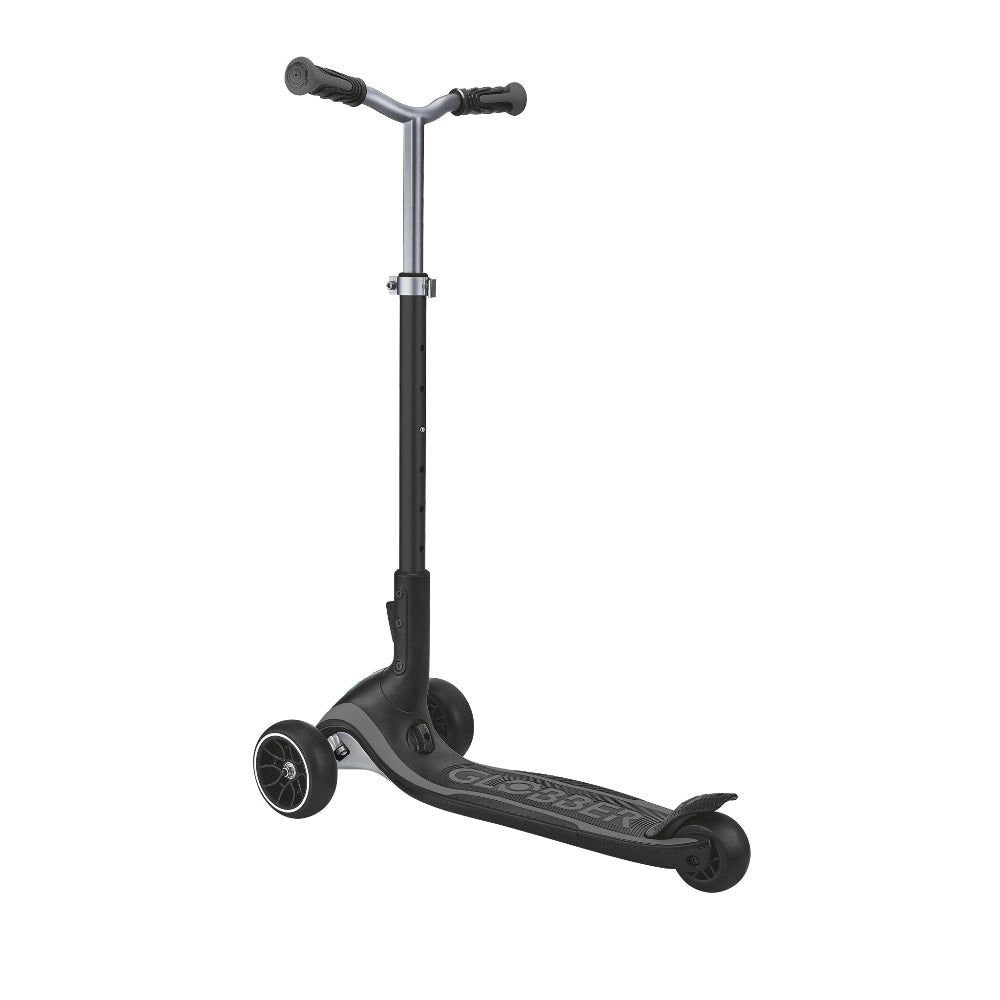 Shop Singapore Pumpanickel Sports Shop Buy Globber Ultimum Foldable 3-Wheels Kick Scooter - Black-Charcoal Grey