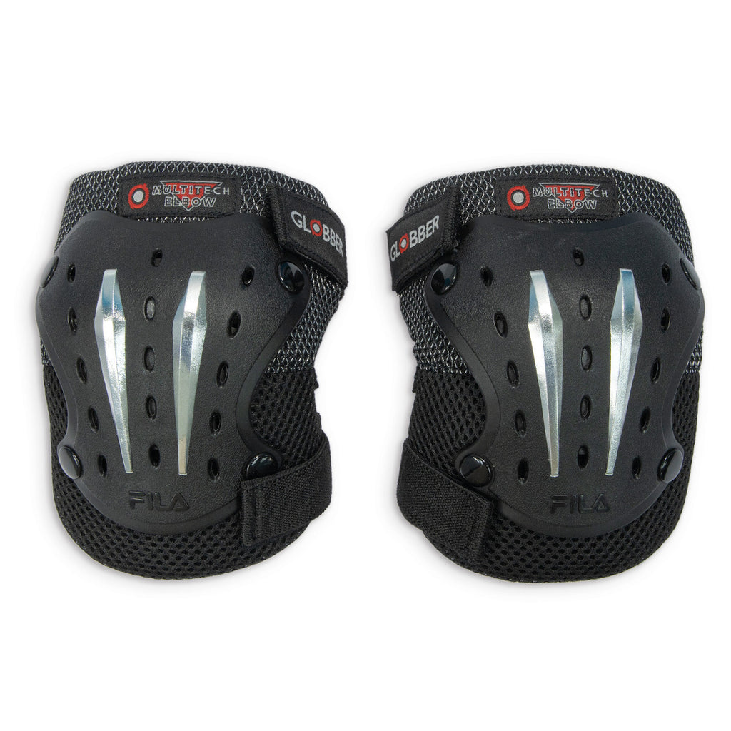 Shop Protective Gear Singapore | Pumpanickel Sports Shop | Elbow Guards in Globber Fila Teens & Adults 3-in-1 Protective Gear set