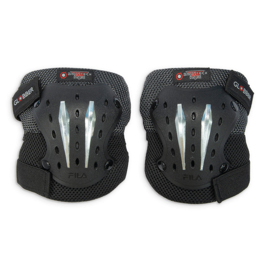 Shop Protective Gear Singapore | Pumpanickel Sports Shop | Elbow Guards in Globber Fila Teens & Adults 3-in-1 Protective Gear set