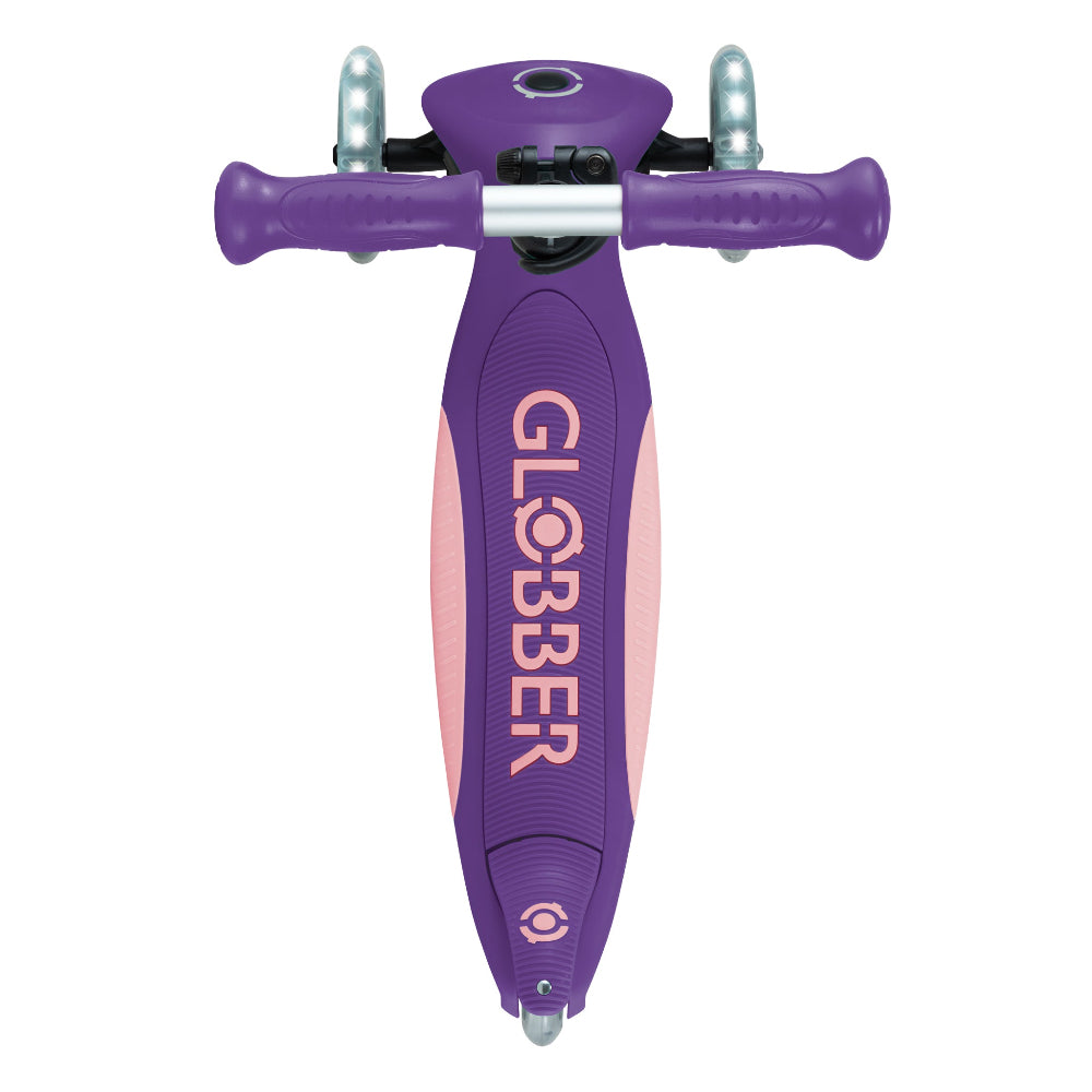 Shop Singapore Pumpanickel Sports Shop. Buy Globber Elite Foldable Lights 3-Wheels Kids Scooter - Purple