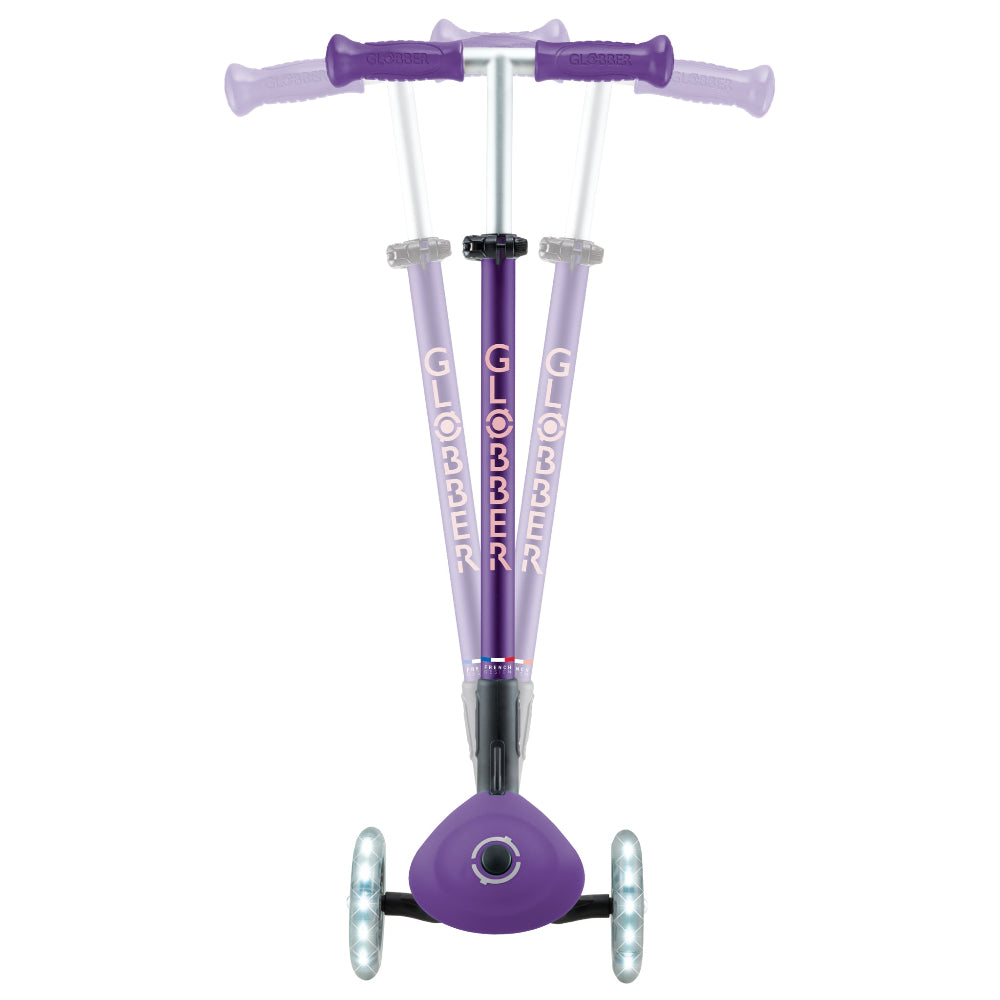 Shop Singapore Pumpanickel Sports Shop. Buy Globber Elite Foldable Lights 3-Wheels Kids Scooter - Purple