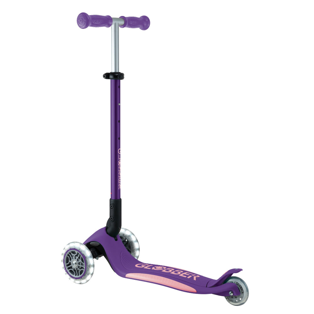Shop Singapore Pumpanickel Sports Shop. Buy Globber Elite Foldable Lights 3-Wheels Kids Scooter - Purple