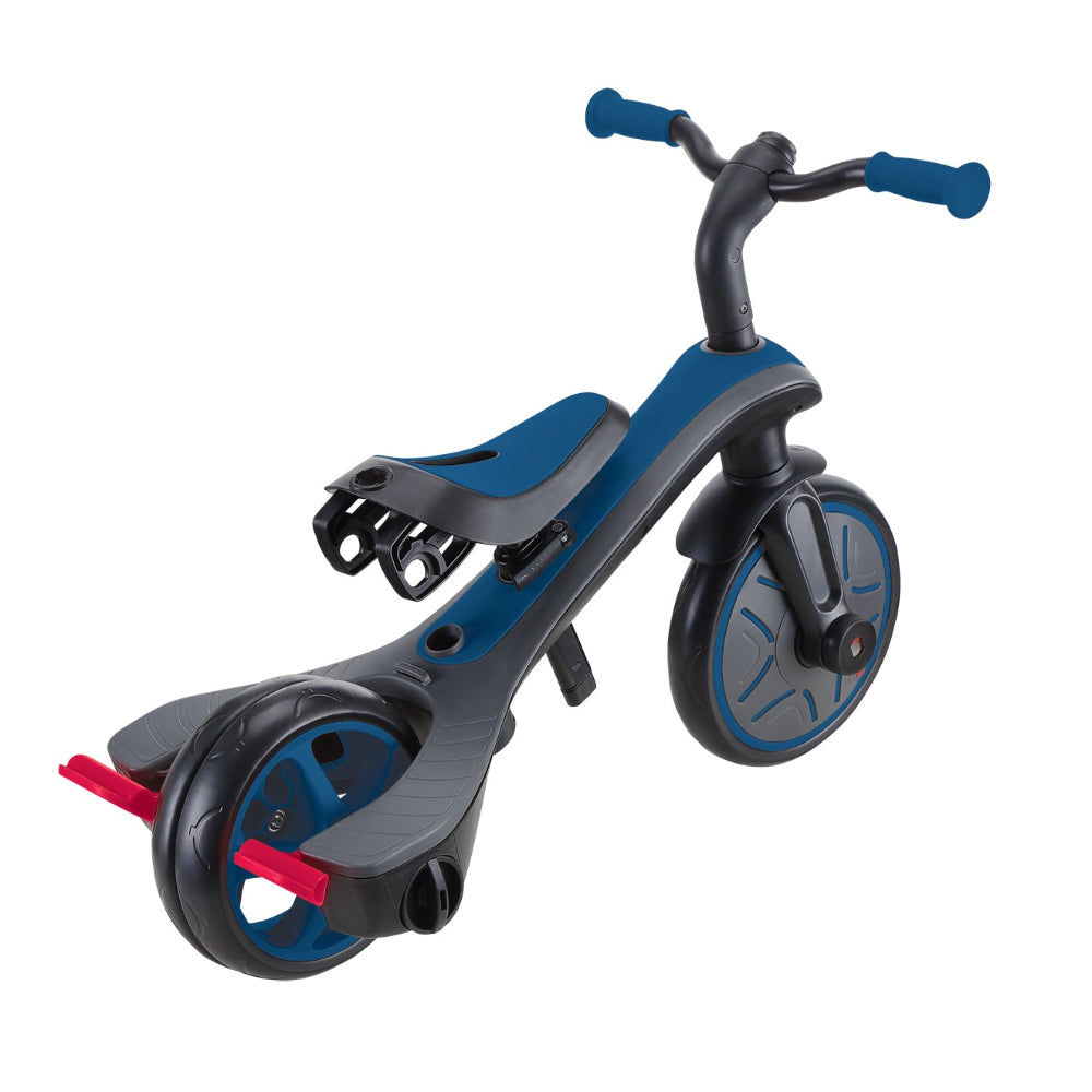 Shop Pumpanickel Sports Shop - Globber Explorer Trike 4-in-1 Baby Trike & Kids Balance Bike for 10 months to 5 years - Royal Blue