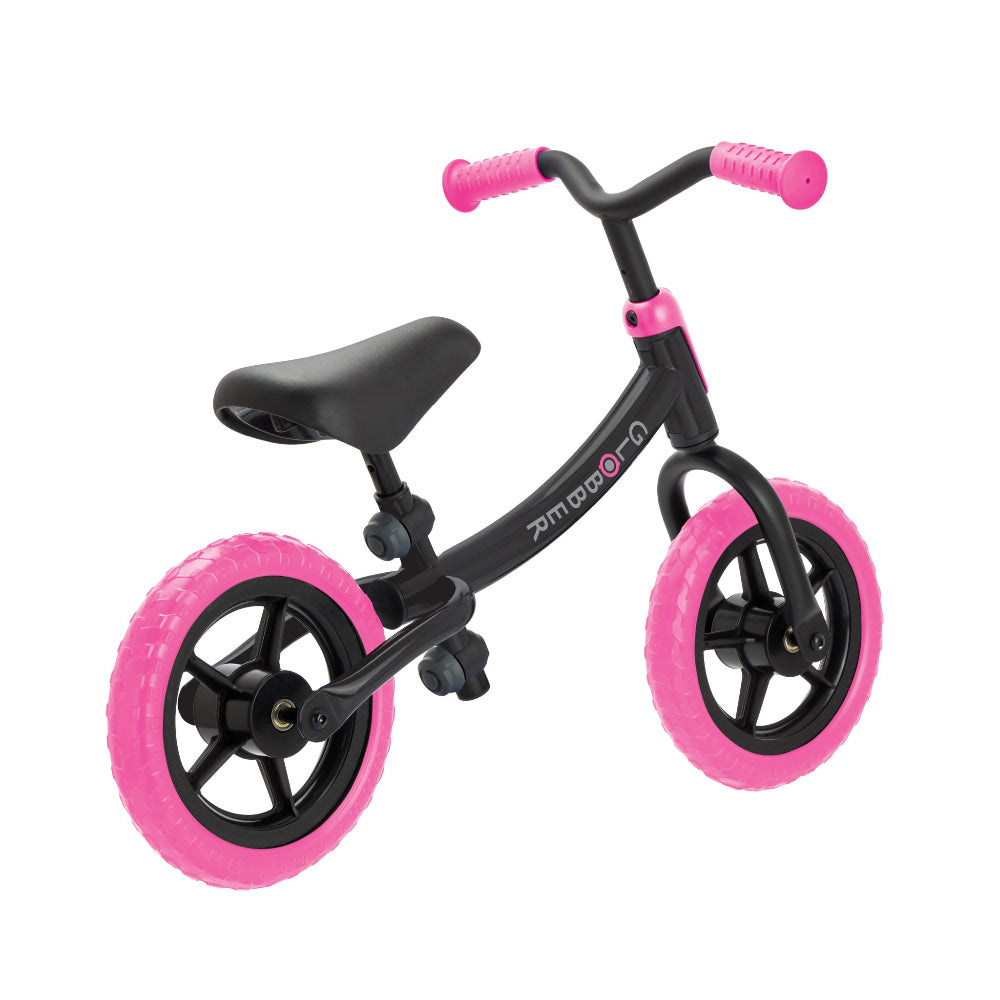 Shop Singapore Pumpanickel Sports Shop Buy Globber Go Bike V2 balance bike for toddlers - Neon Pink