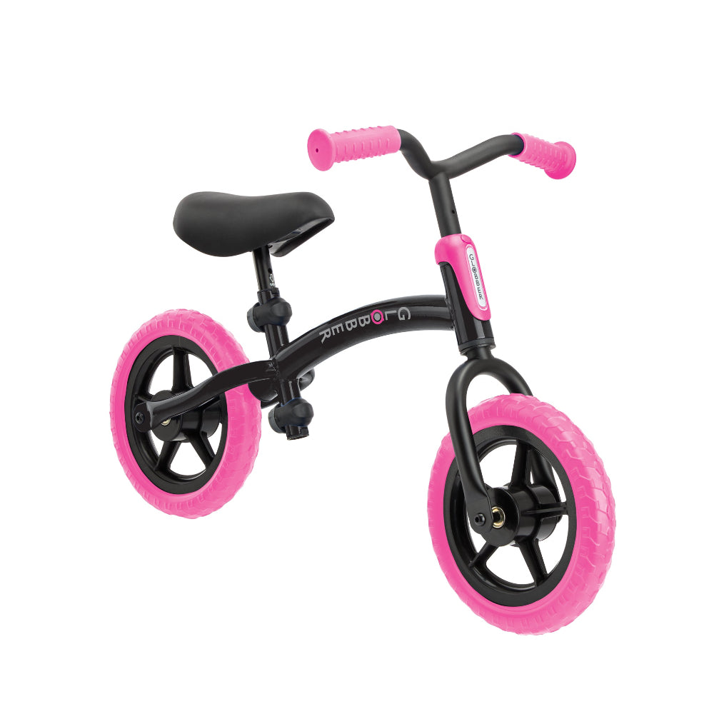 Shop Singapore Pumpanickel Sports Shop Buy Globber Go Bike V2 balance bike for toddlers - Neon Pink