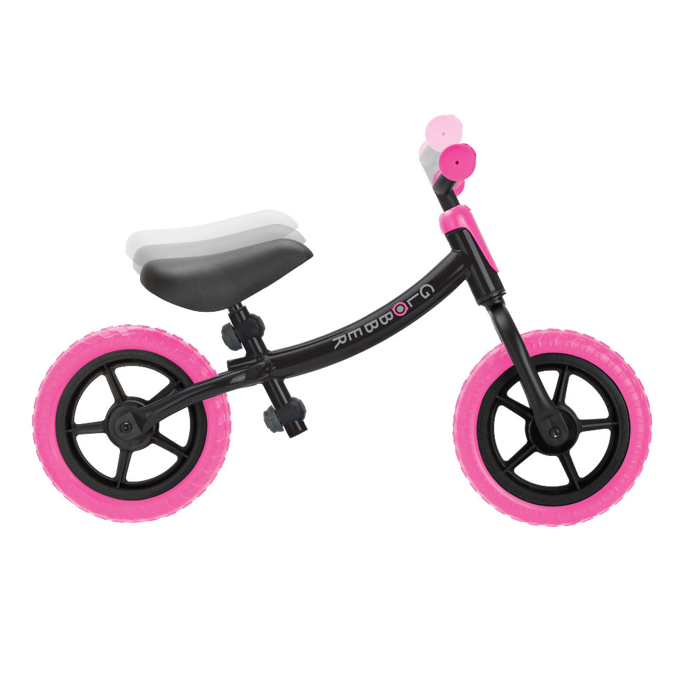 Shop Singapore Pumpanickel Sports Shop Buy Globber Go Bike V2 balance bike for toddlers - Neon Pink