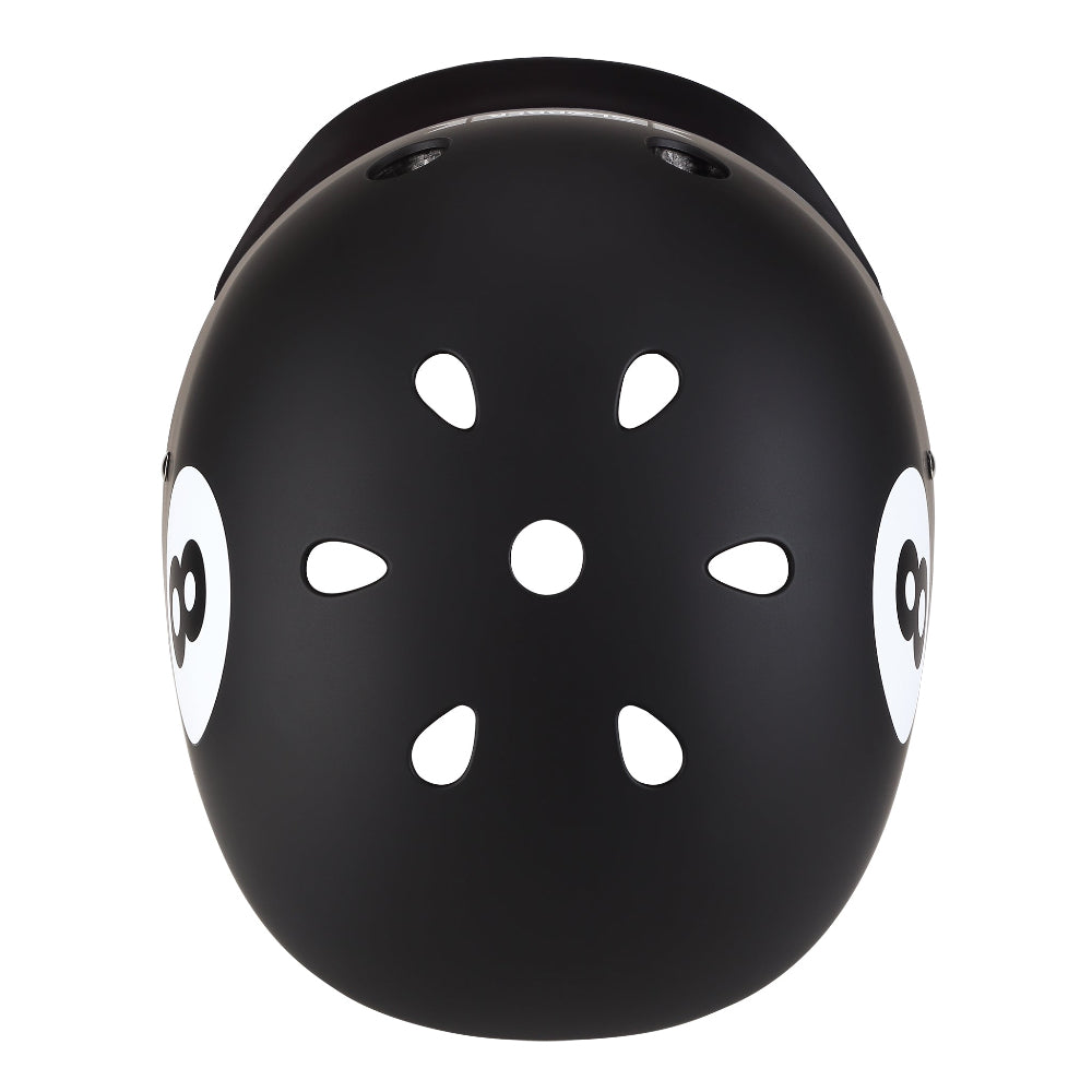 Shop Singapore Pumpanickel Sports Shop Buy Globber Scooter Helmet for Kids with LED Lights - Black 8 Ball