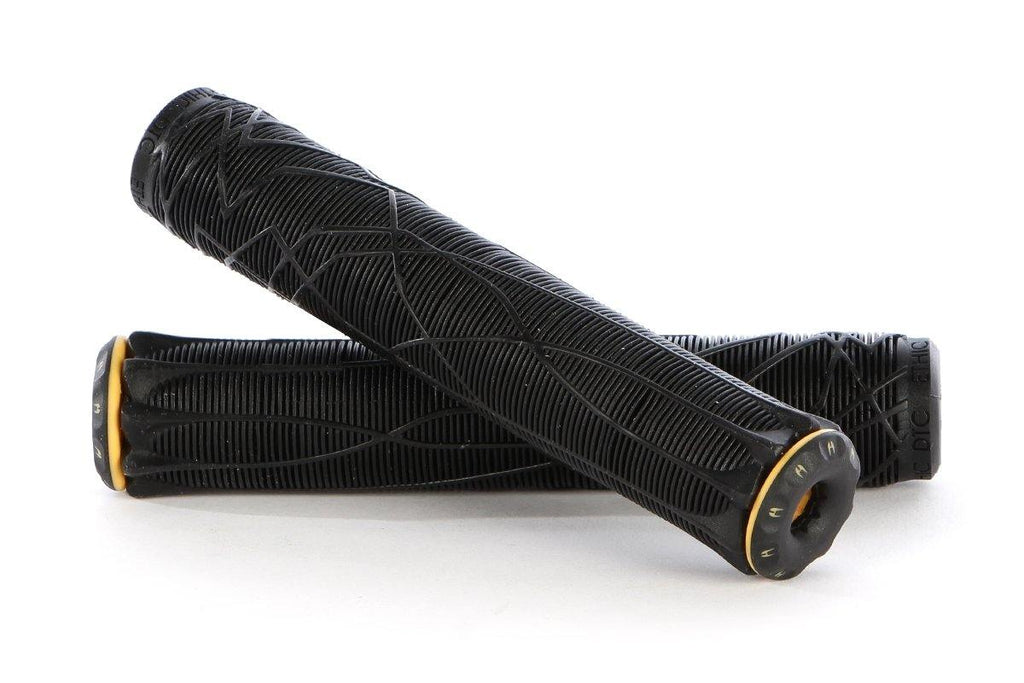Ethic hand grips for freestyle stunt scooters - black