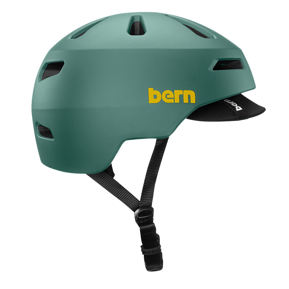 Bern Brentwood 2.0 Certified Sports Helmet with Flip Visor – Pumpanickel