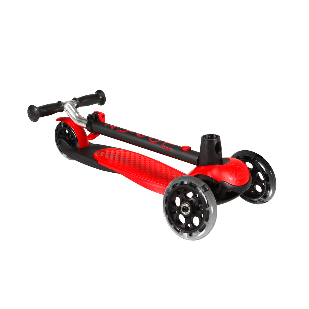 Zycom Zing Kids Scooter with Light Up Wheels - Red/Black - Pumpanickel