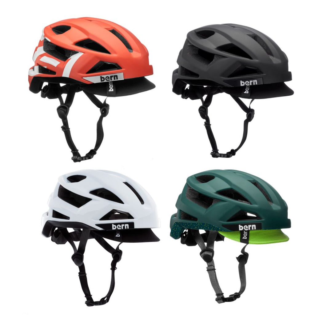 Pumpanickel Sports Shop. Buy Bern Helmet Singapore. Bern FL-1 Pave Bike Helmet with Visor | Choose from 4 colours - Matte Black, Matte Lagoon, Matte Red Type & Gloss White
