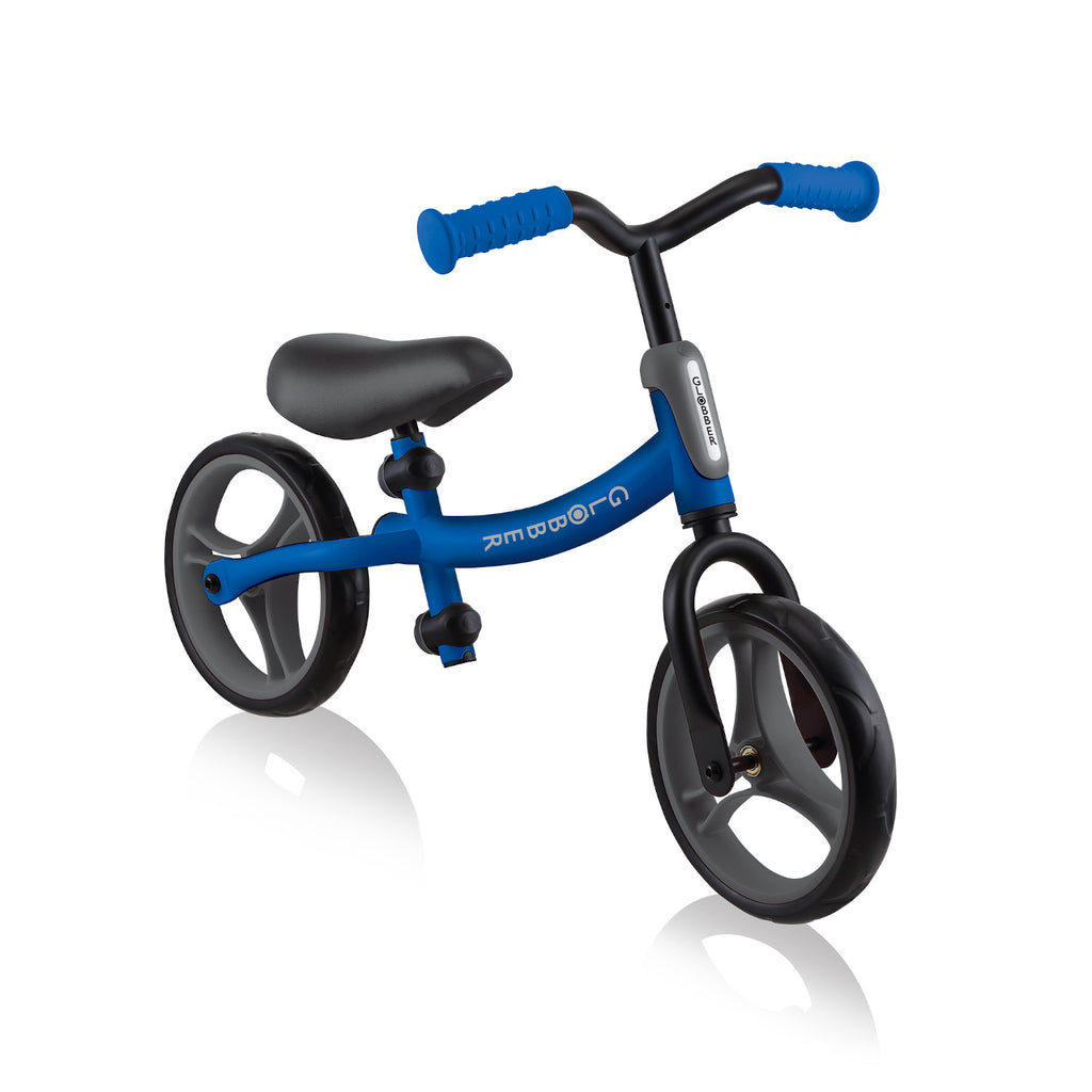 Shop Singapore Pumpanickel Sports Shop Buy Globber Go Bike V2 balance bike for toddlers - Navy Blue