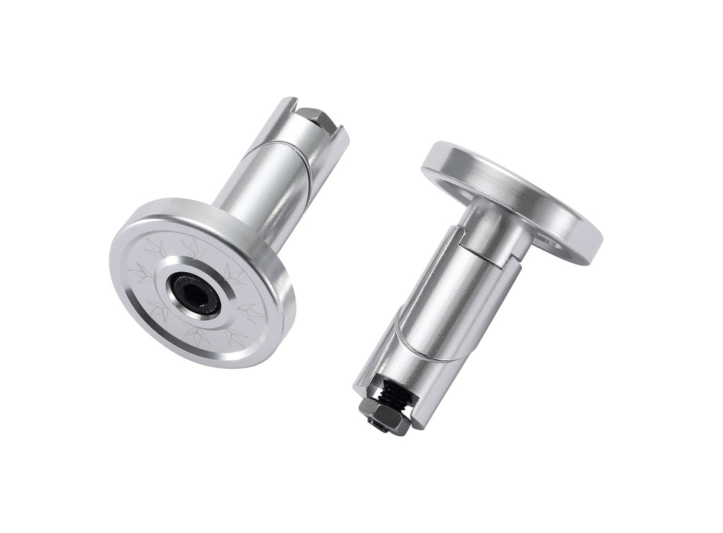 Fit Bike Co. CrossFit Manopole BMX Senza Flangia + Bar Ends - Impugnature Freestyle S&M SE Fly