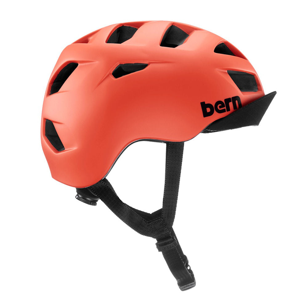 Pumpanickel Sports Shop. Buy Bern Helmet Singapore. Bern Allston Multisport Helmet with Flip Visor - Satin Coral