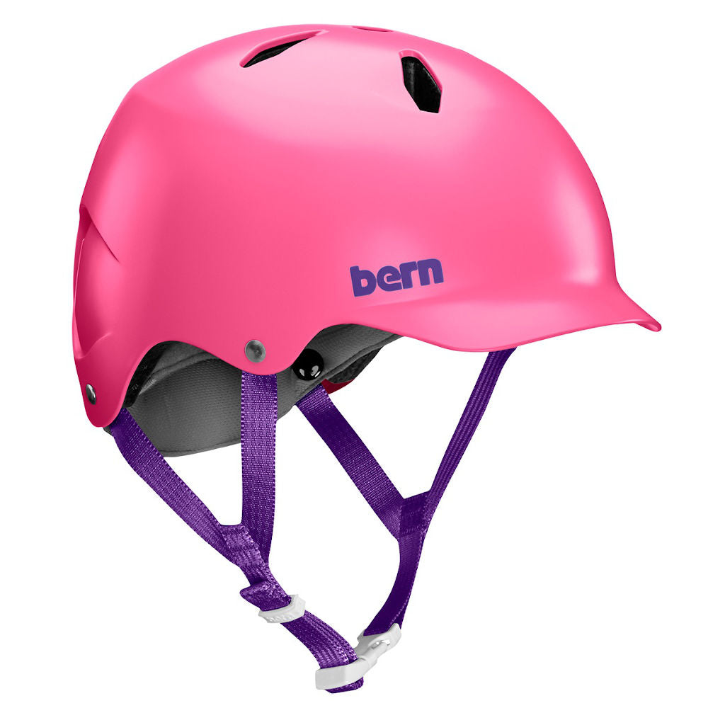 Pumpanickel Sports Shop. Buy Bern Helmet Singapore. Bern Bandito Youth Bike Helmet - Satin Pink