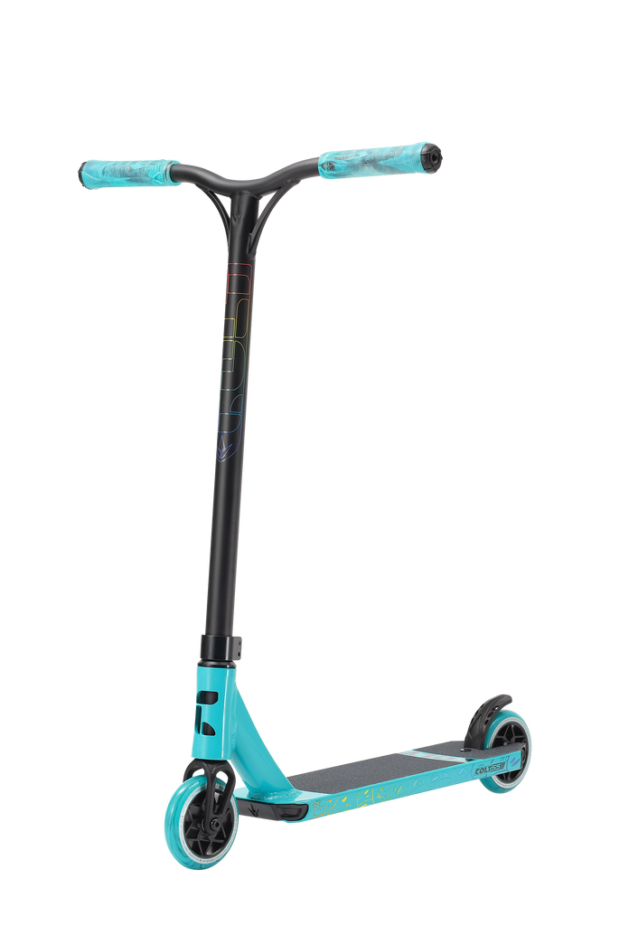 Shop trick scooter Singapore on Pumpanickel Sports Shop | Buy latest Envy freestyle scooter completes in Singapore | Envy Colt S5 Complete Scooter Teal