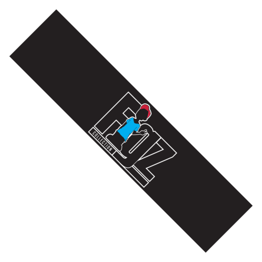 Figz Scooter Grip Tape - Figz Logo - Pumpanickel