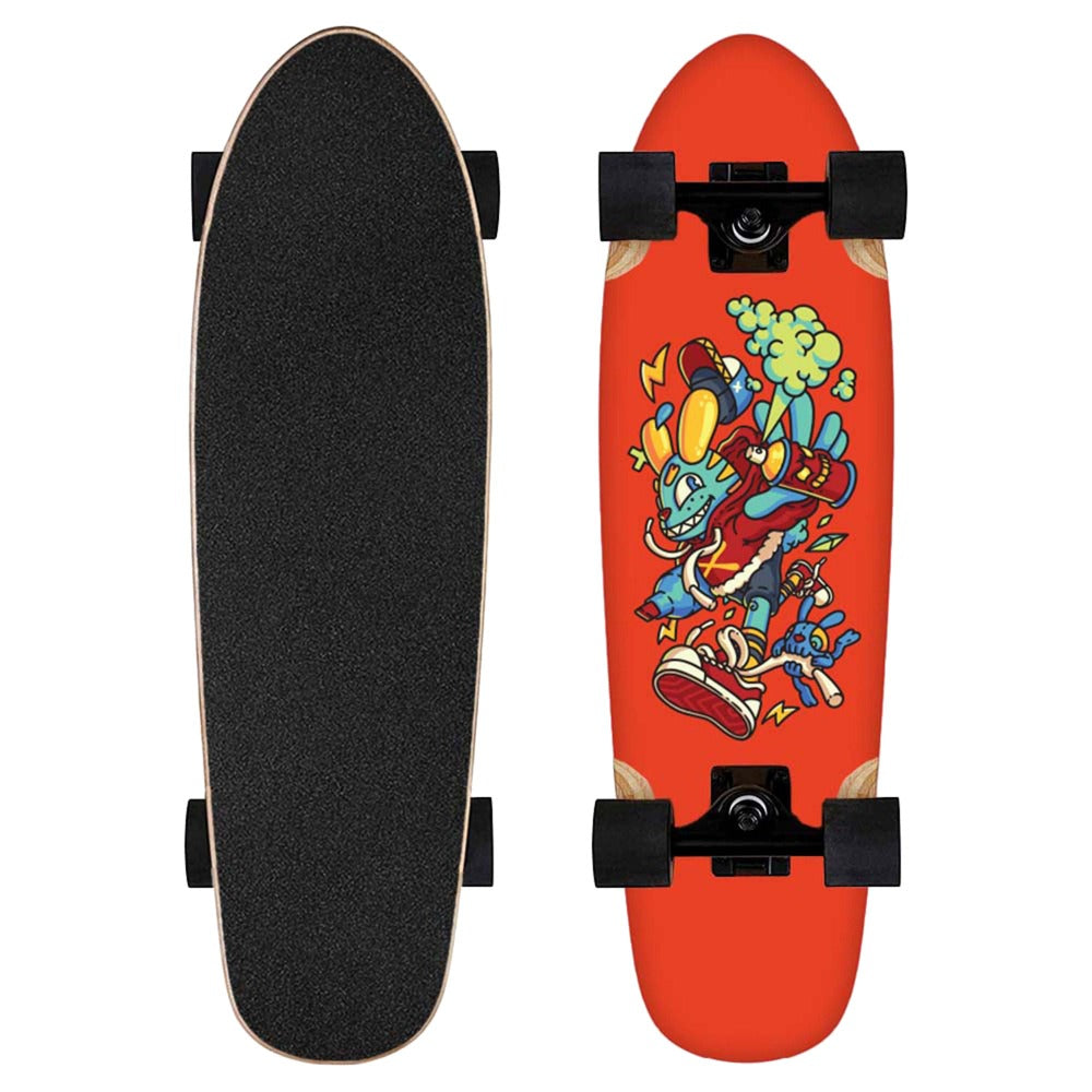 Pumpanickel Outdoor Sports Shop | Buy hybrid skateboard cruiser online | ThaneLife Cruiser 28” - Graffiti Run (Limited Edition)