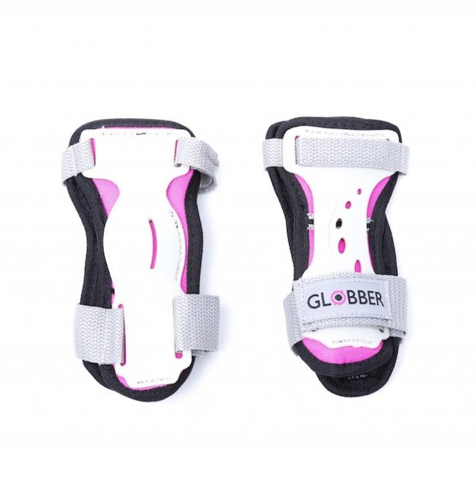 Shop Singapore Pumpanickel Sports Shop Buy Globber Junior 3-in-1 Protective Gear - pair of wrist guards, elbow pads & knee pads in one pack. Pink