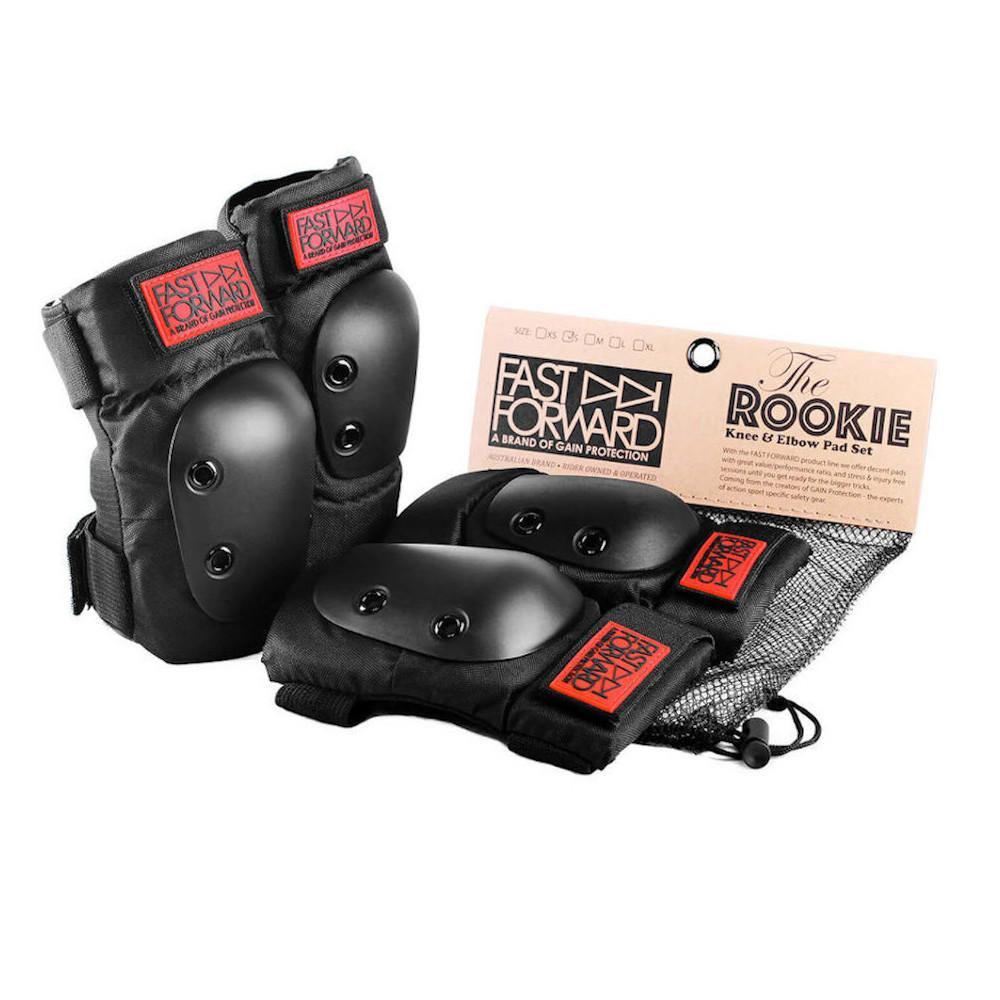 Pumpanickel Sports Shop. Buy protective gear Singapore online. Fast Forward The Rookie Knee-Elbow Pads Set