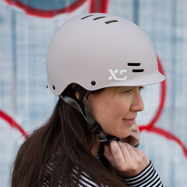 Buy certified helmet Singapore: XS Unified Skyline Helmet for Cycling, Skateboarding, Roller skating - Matte Sand