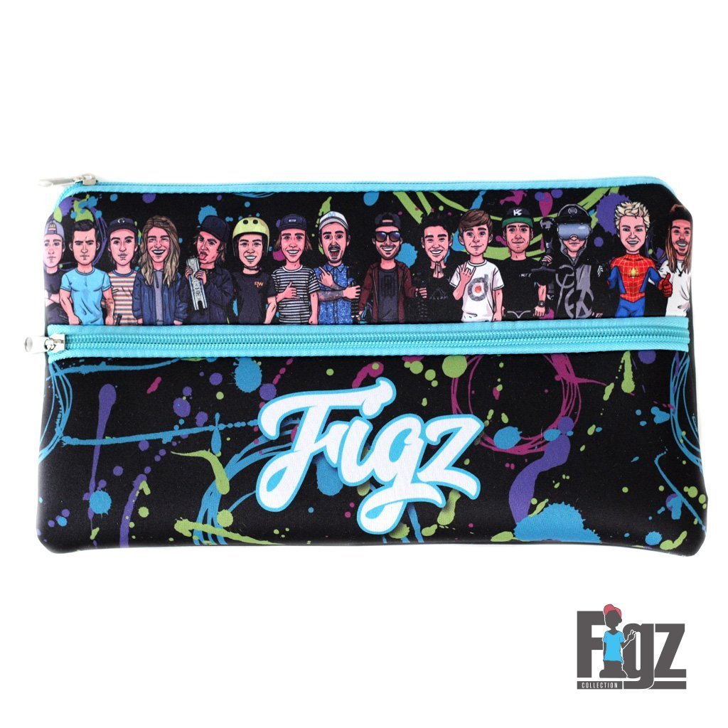 Figz Pencil Case Splatter XL