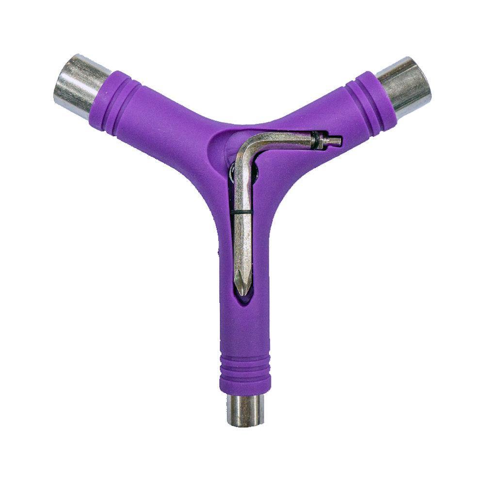 Thanelife Longboard Tool Y-Type with Re-threader 5 colours - Purple