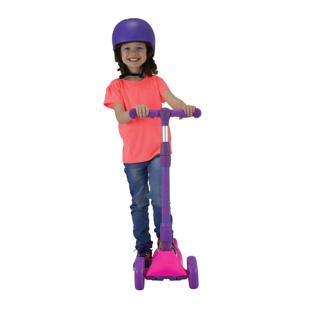 Pumpanickel Sports Shop Buy Zycom Zinger foldable kick scooter for kids age 5 to 8. Pink for girls