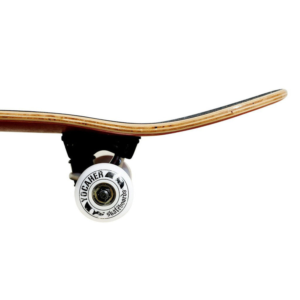 Pumpanickel Sports Shop Yocaher Skateboard 8" complete skateboard Tiedye series Rasta